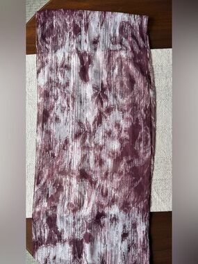 Cejon Scarf Brown Abstract Lightweight Wrap Shawl Neutral Sarong